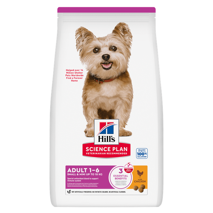 Confezione di Hill's Science Plan Adult Small & Mini al pollo